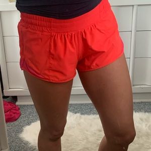 Lululemon hot pink hotty hot 2.5 shorts